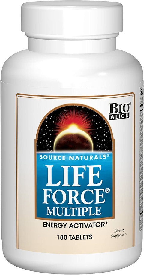 Source Naturals No Iron Multiple Life Force Tablets (180 Pieces)