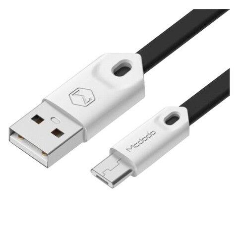 Mcdodo CA-0833 Gorgeous Data Sync And Charging Micro USB Cable 2.4A 1m Black