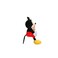 Disney Plush Mickey Hugs &amp; Love Collection D100 11&quot;