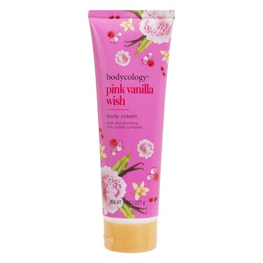 Bodycology Pink Vanilla Wish Moisturizing Body Cream 227g
