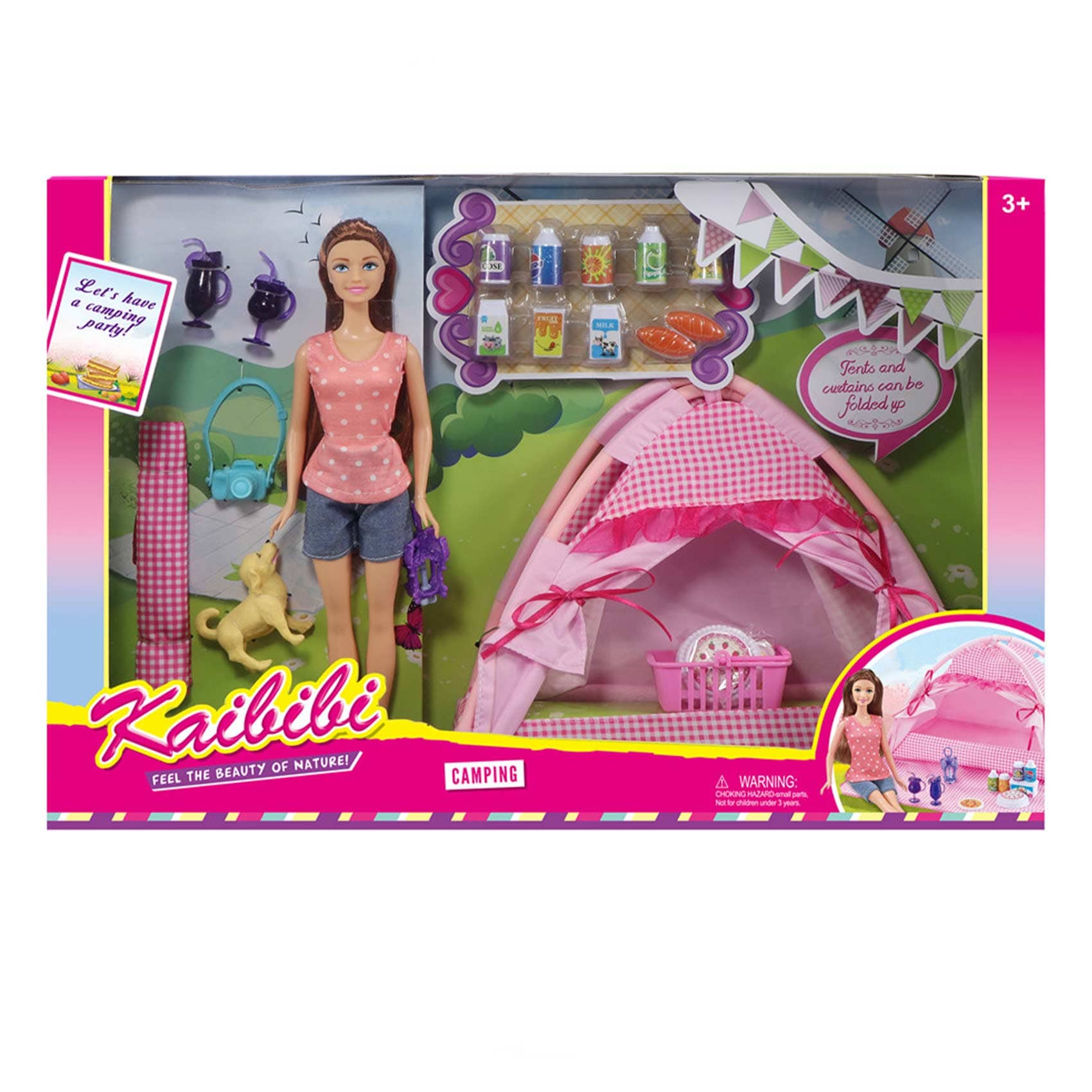Buy Kaibibi Doll Set With Tent Online Carrefour Lebanon
