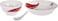 Flamingo Melamine Ware Combo, Multi-Colour, FL9123CMW, 8 Pieces