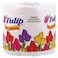 Rose Petal Tulip Bachat Roll White
