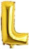 Generic L Letter Decorative Foil Balloon For Party 16Inch
