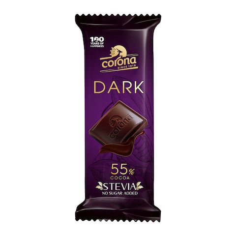 Corona Dark Stevia 55% - 1 Piece