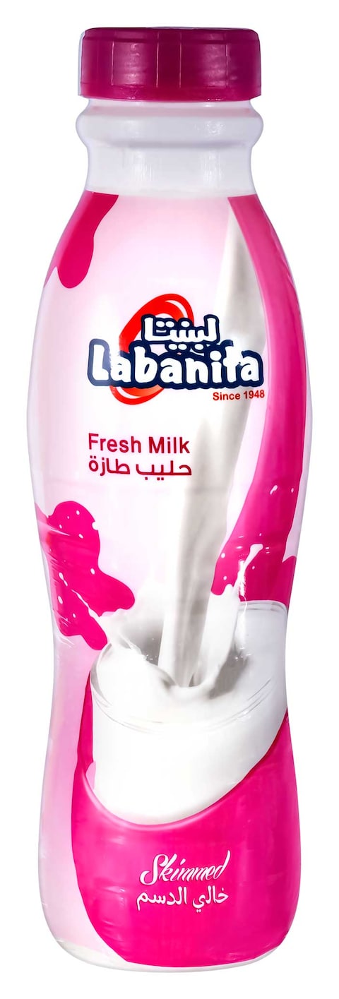 لبنيتا حليب خالي الدسم - 900 مل