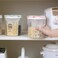 Aiwanto 2Pcs Storage Box Storage Containers Kitchen Storage Jars 3 Grid 1500ml Storage Box(Random Colour)