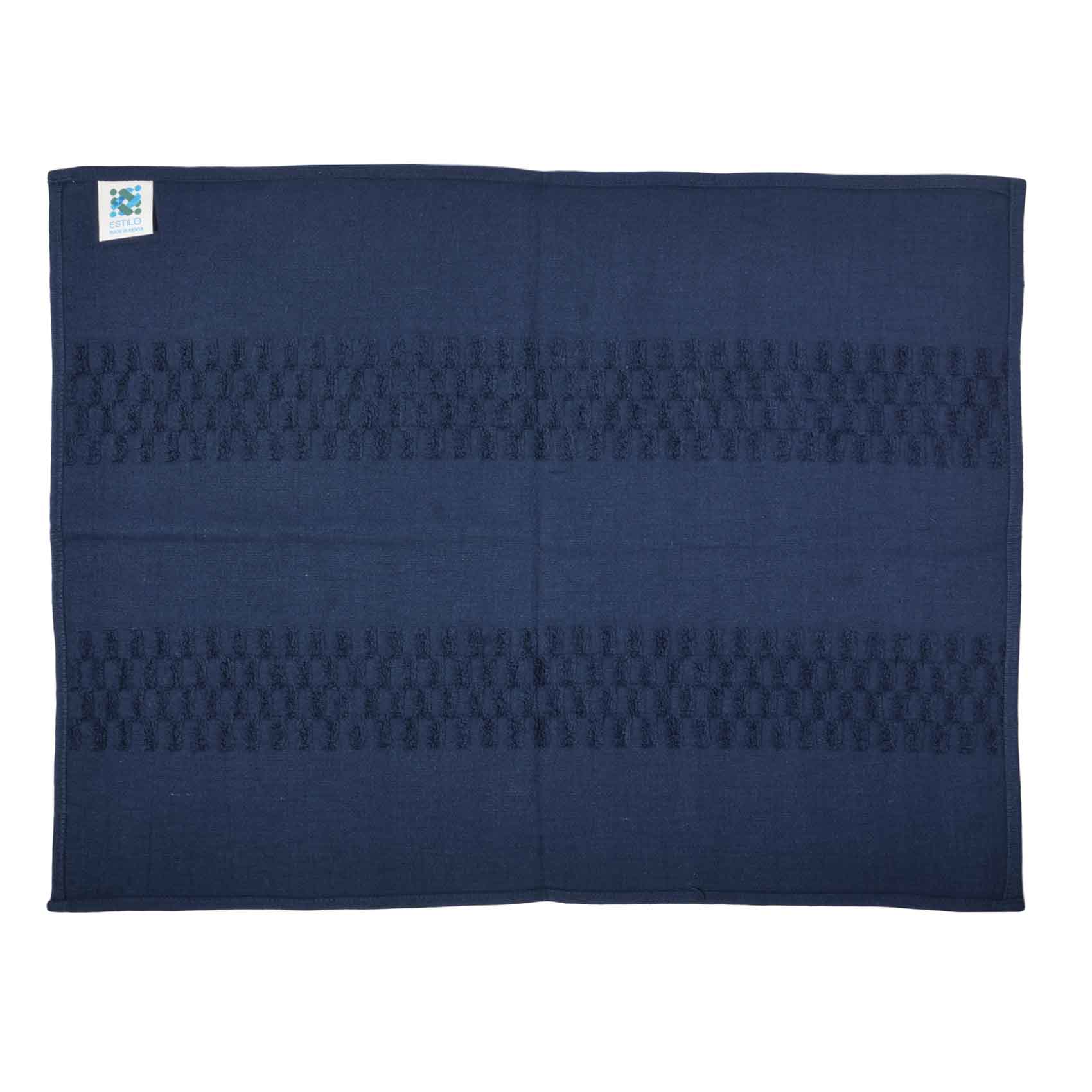 LP ESTILO BATH MAT N/BLUE