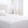 Vital Down-Alternative Mattress Topper Pad - Fiber White Soft Fluffy (Single Size - W 90 X L 200 Cm)