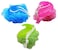 Very Strong and Beautiful Bathing Loofah with Palm Sized Handle, Body Scrubber/Bathing Sponge, (Assorted Colours) (Pack of 1 Unit).