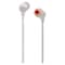 JBL Tune 125BT Wireless Headphone In-Ear With Pure Bass White