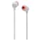 JBL Tune 125BT Wireless Headphone In-Ear With Pure Bass White
