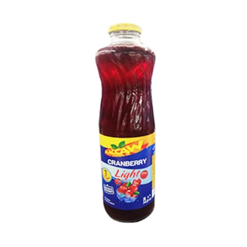 Maccaw Light Cranberry Juice 1L