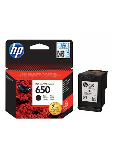 hp 650 Original Ink Advantage Cartridge Black