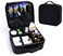 Generic Portable Travel Makeup Bag Makeup Case Organizer With Large Capacity And Adjustable Dividers