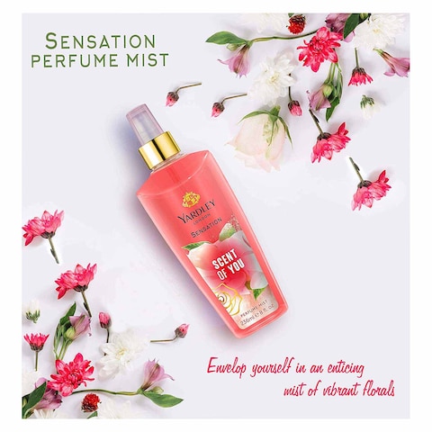Yardley Sensation Scent of You Perfume Mist - 236 Ml