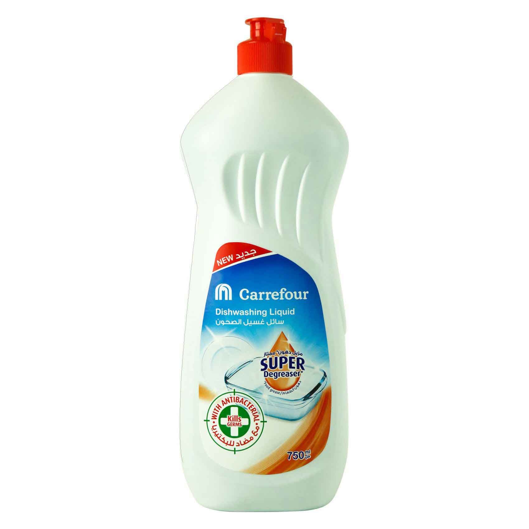 Thumbnail image for Carrefour dishwashing liquid antibacterial 750 ml