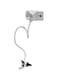 Generic - Flexible Phone Holder Mount For Apple iPhone/Samsung Galaxy/HTC/Sony White