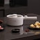 Ceool 1.5L Mini Portable Electric Pan Electric Hot Pot 600W Non-Stick Rapid Multi-Cooker With Lid 2 Modes Temperature Control