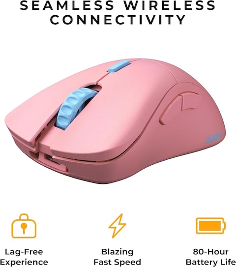 Glorious Model D Wireless PRO - Flamingo - Pink - Forge