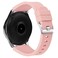 Ozone - Watch Strap for Galaxy Watch 46mm, 22mm Gear S3 Frontier/Classic Vertical Stripe Texture Silicone Watch Band - Pink