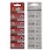 Tianqiu AG2/ LR726H/ 396A Hg0% 1.5V Alkaline Batteries - 10 Pieces