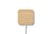 Magnetic Wireless Charger DOMITZ - Square Bamboo Wireless Charger, Automatic Alignment Magnet Charger - Fast charging 15W (Eco Friendly)
