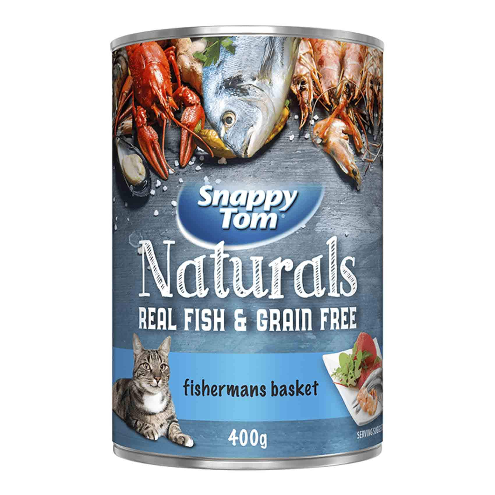 Buy Snappy Tom Naturals Real Fish And Grain Free Fishermans Basket