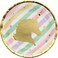Creative Converting- Unicorn Sparkle Luncheon Plate Foil Stamp  8pcs< >7In< >Multicolor< >