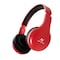 L&#39;avvento Bluetooth Headphone with Stereo Plug - Red - HP11R