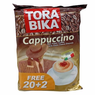 Torabika Cappuccino Instant Coffee 25GRX22 Pieces