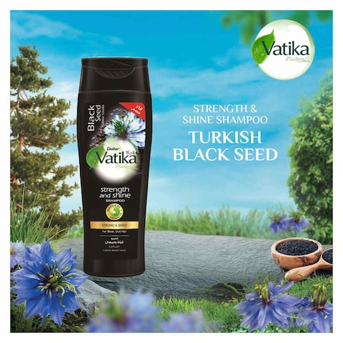 Vatika Naturals Turkish Blackseed Shampoo For Dull Hair - 360ml