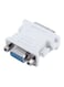Generic - VGA Female To DVI Male Converter Adapter White