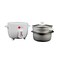 AFRA Japan Rice Cooker, 1.0 L Capacity, Non-Stick Inner Pot, Glass Lid, Aluminium Heating Plate, Keep-Warm Function, G-Mark, ESMA, RoHS, And CB Certified, 2 Years Warranty