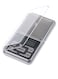 Generic - Mini Electronic Digital Pocket Scale Silver/Clear/Grey 12centimeter