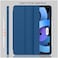 TRON Case For iPad Air 5/4 (2022/2020 5th/4th Generation 10.9-Inch) with Pencil Holder, Support 2nd Pencil Charging, Slim Tablet Cover with Soft TPU Back, Auto Wake/Sleep, Blue