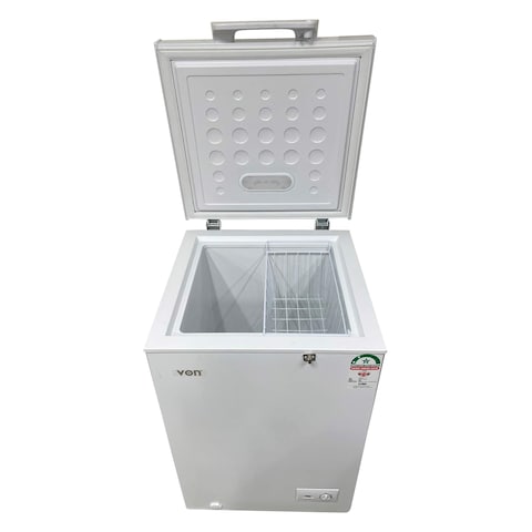 Von Chest Freezer Vafc10Dhw 98L White
