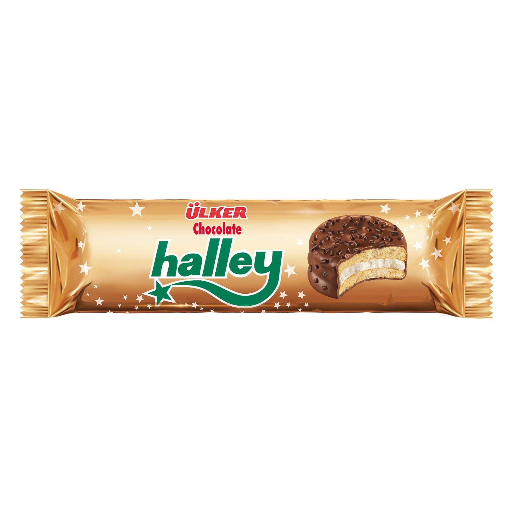 Buy Ulker - Halley Chocolate Coated Biscuit 77g Online | Carrefour KSA