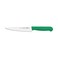 Tramontina Since 1911, Made In Brazil Professional 8 Inches Meat Knife With Stainless Steel Blade And Green Polypropylene Handle With Antimicrobial Protection