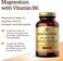 Solgar Magnesium With Vitamin B6, 250 Tablets