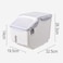 Blooming Time 10Kg Rice Storage Container, Food Storage Box, Moisture Proof, Ideal For Storing Rice, Flour, Dry Food, Pet Food And More
