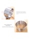 Generic 6-12 Inch Adjustable Cake Ring Cake Mold Stainless Steel Round Mousse Cake Baking Mold Pastry Baking Tool Silver 16.5*9*16.5Cm