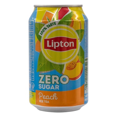 Lipton Zero Sugar Peach Ice Tea Baby Can, 150ml