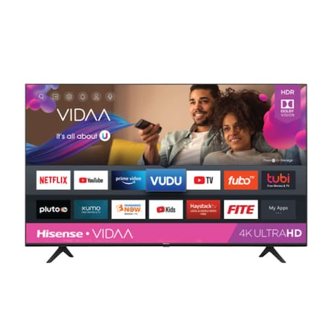 Hisense 50-Inch UHD 4K Smart TV 50A61GS Black