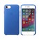 Apple Leather Case Cover For iPhone 8/7 Electric Blue