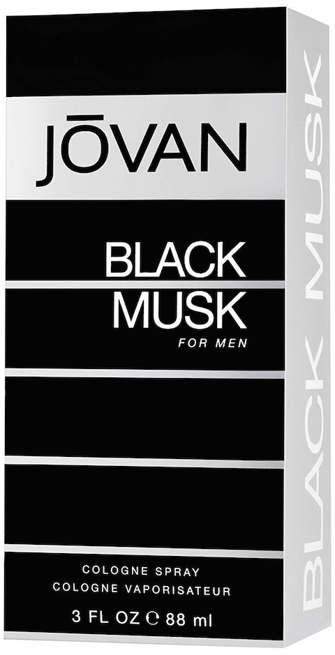 Jovan Black Musk Men Eau De Cologne - 88ml