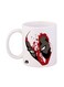 Deadpool Printed Mug White/Red/Black 12ounce