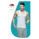 Fruit Of The Loom Sleeveless Vest S White Pack of 3