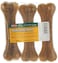 Padovan Natural Chews Bone Pressed Dog bone 14 cm - 3 pcs, Brown
