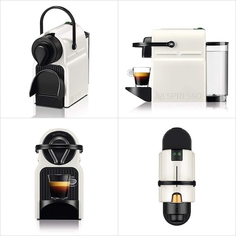 Nespresso Inissia Capsule Coffee Machine (White)